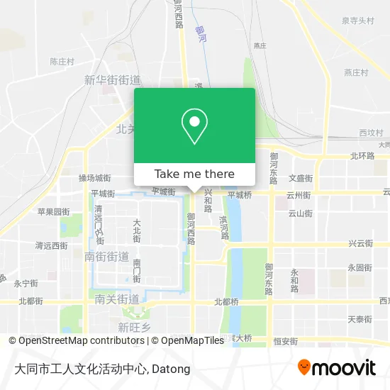 大同市工人文化活动中心 map