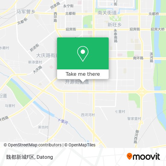 魏都新城F区 map