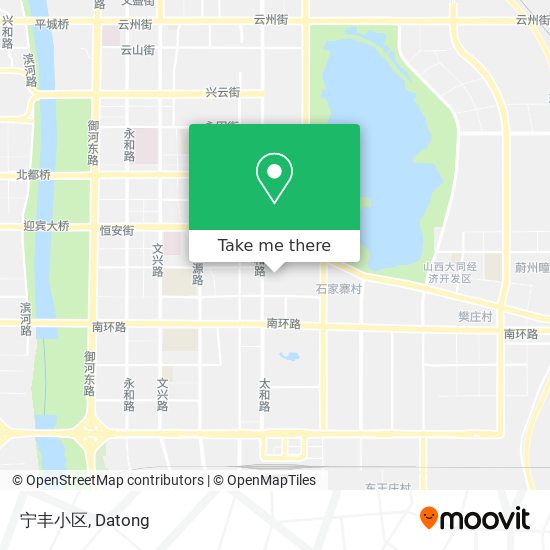 宁丰小区 map