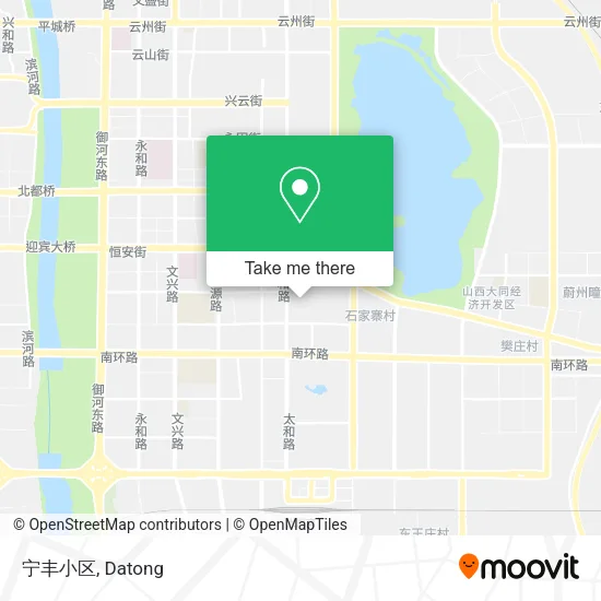 宁丰小区 map
