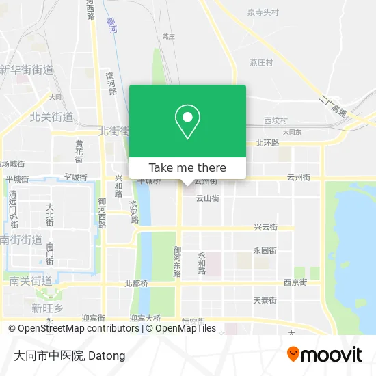 大同市中医院 map
