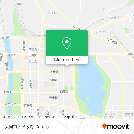 大同市人民政府 map