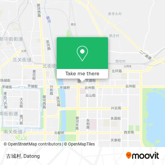 古城村 map