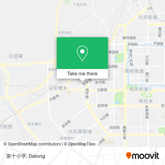第十小学 map