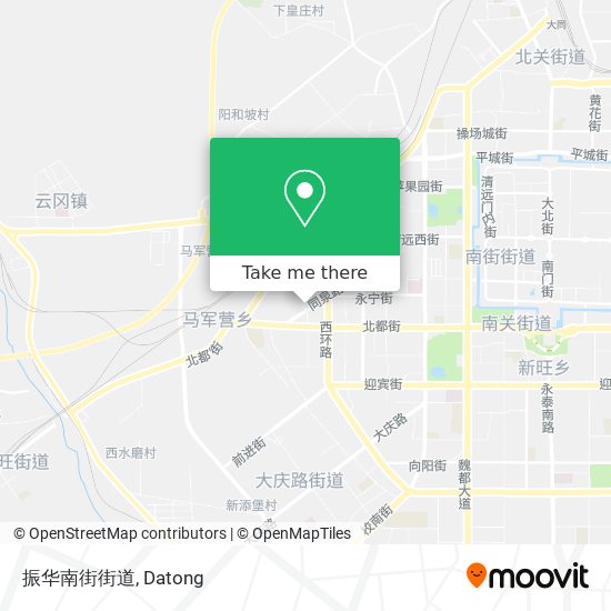 振华南街街道 map