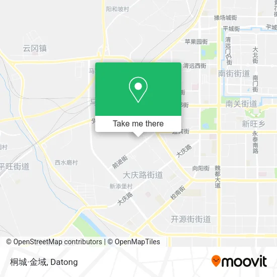 桐城·金域 map