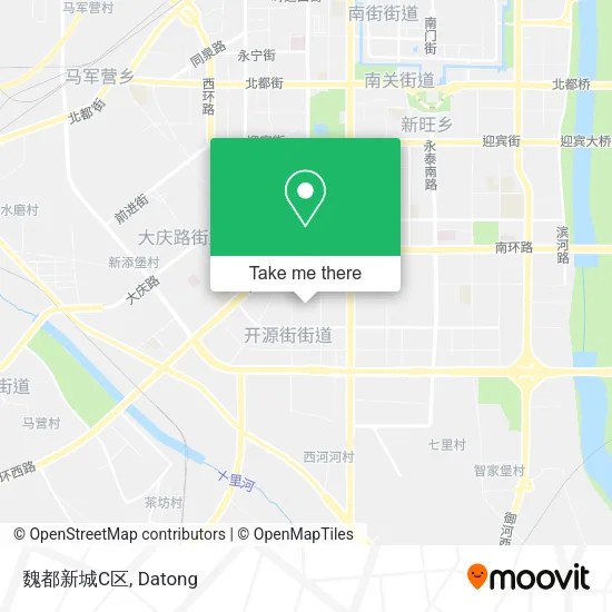 魏都新城C区 map