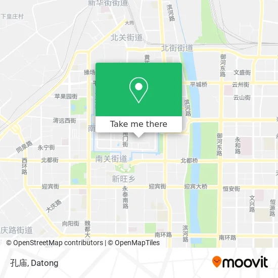 孔庙 map