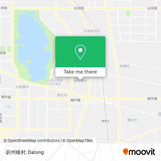 蔚州疃村 map