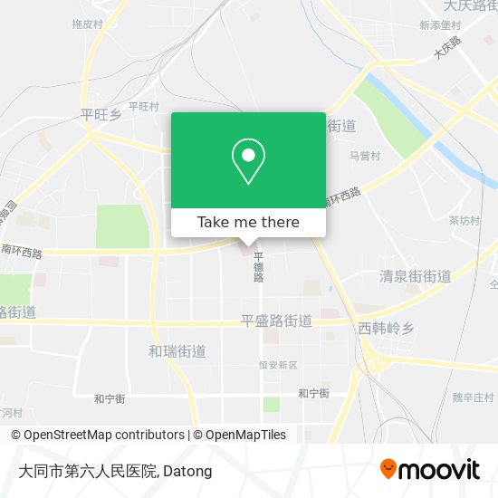 大同市第六人民医院 map