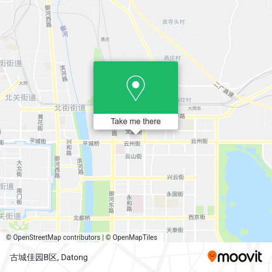 古城佳园B区 map