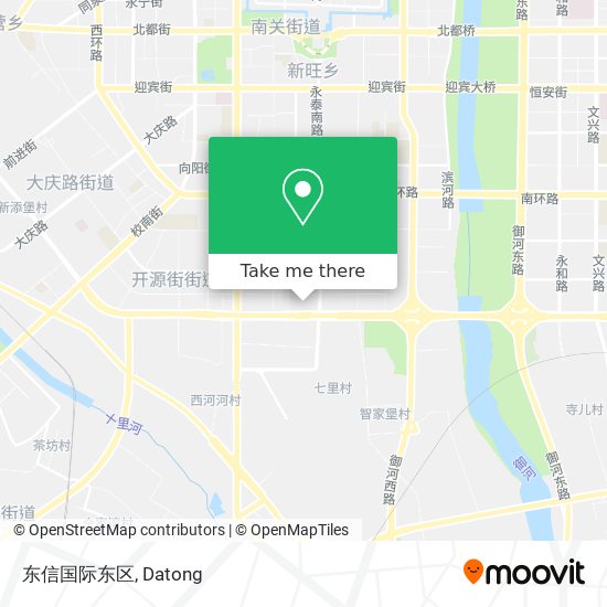 东信国际东区 map