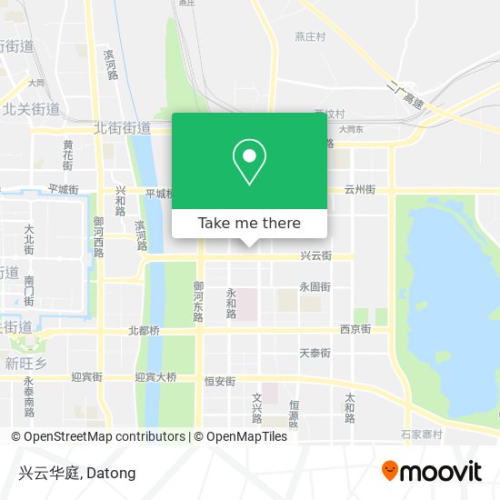 兴云华庭 map