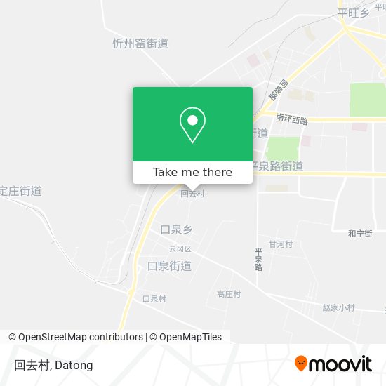 回去村 map