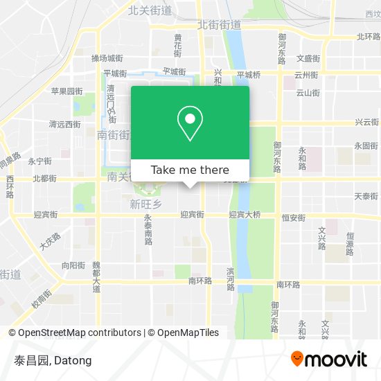 泰昌园 map