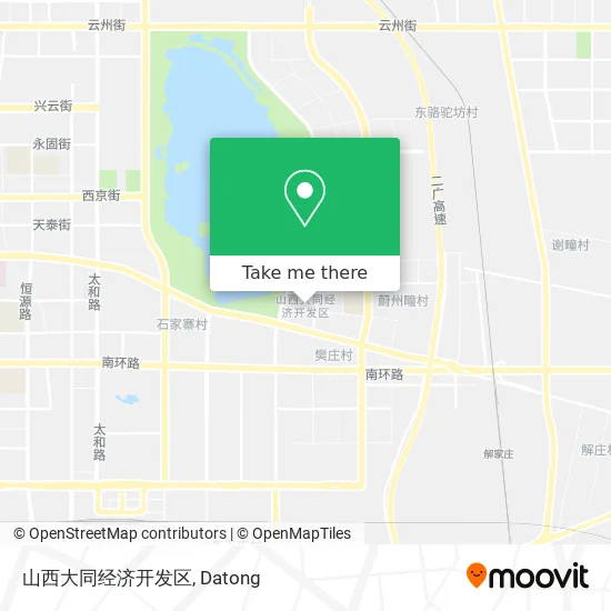 山西大同经济开发区 map