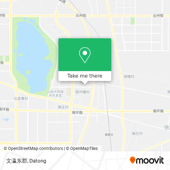 文瀛东郡 map