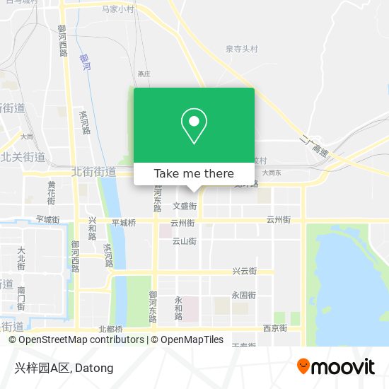兴梓园A区 map