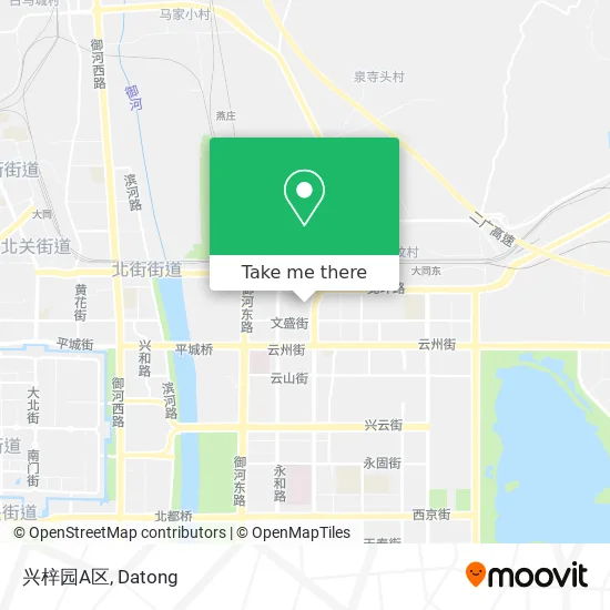 兴梓园A区 map