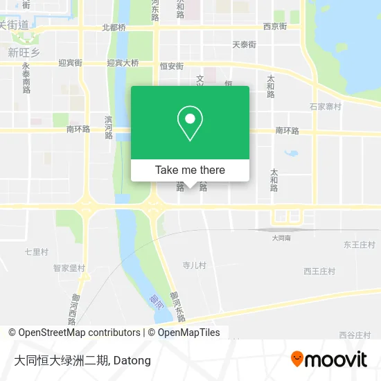 大同恒大绿洲二期 map