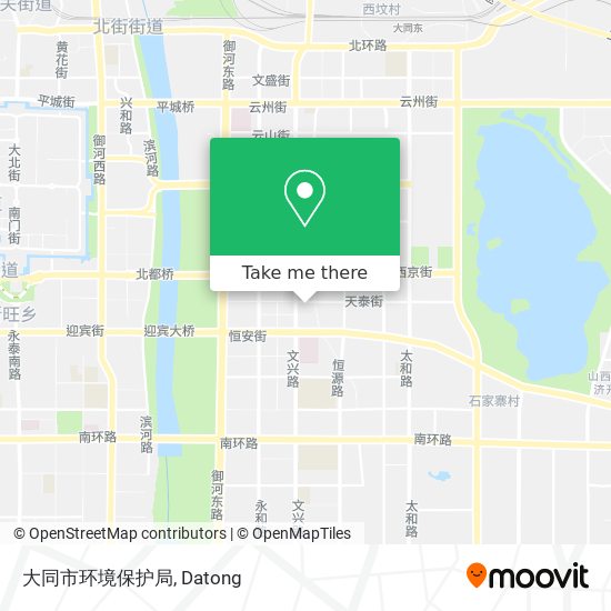 大同市环境保护局 map