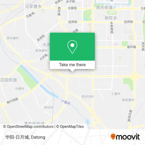 华阳-日月城 map