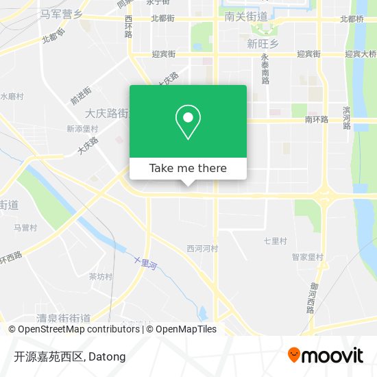 开源嘉苑西区 map