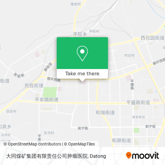 大同煤矿集团有限责任公司肿瘤医院 map