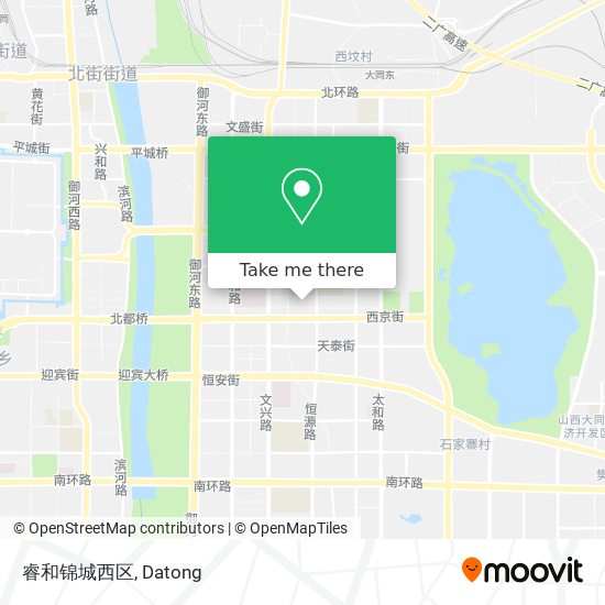 睿和锦城西区 map