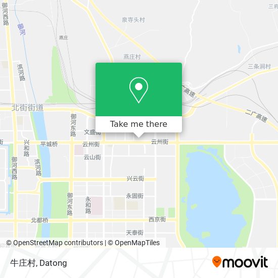 牛庄村 map