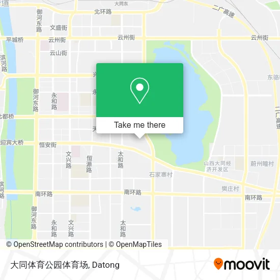 大同体育公园体育场 map