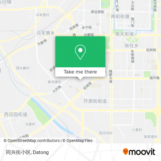 同兴街小区 map