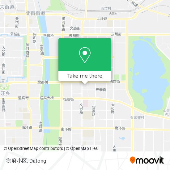 御府小区 map