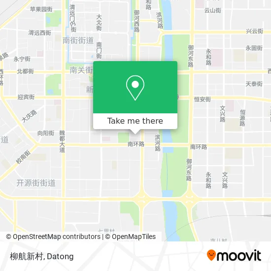 柳航新村 map