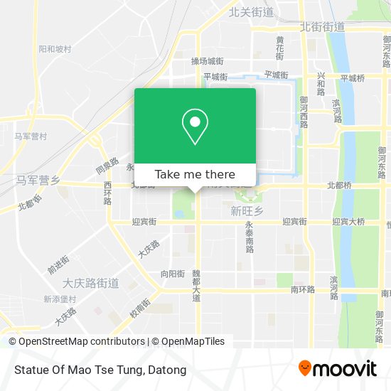 Statue Of Mao Tse Tung map