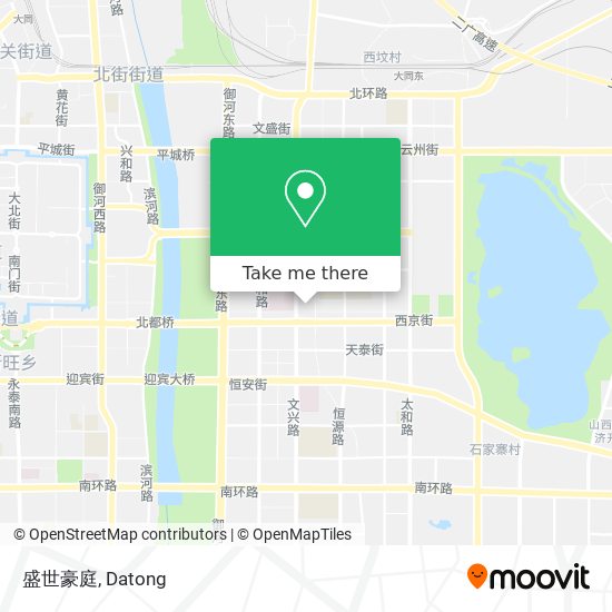 盛世豪庭 map