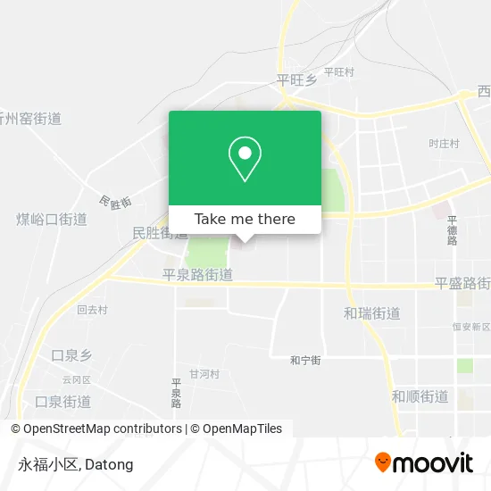 永福小区 map