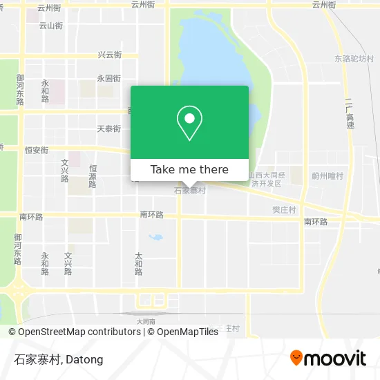 石家寨村 map
