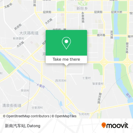 新南汽车站 map
