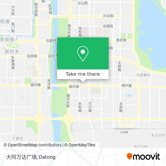 大同万达广场 map