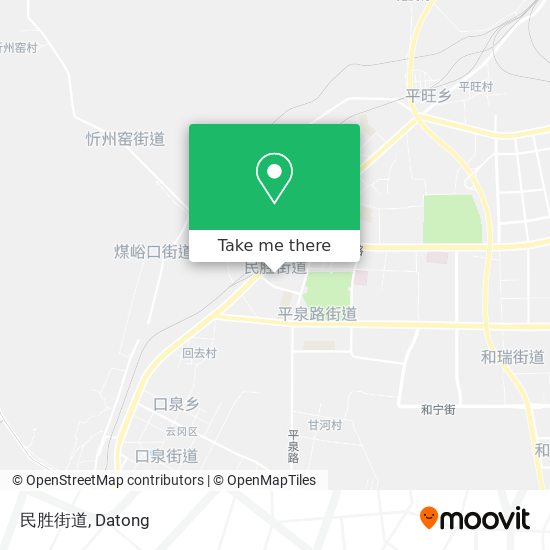 民胜街道 map