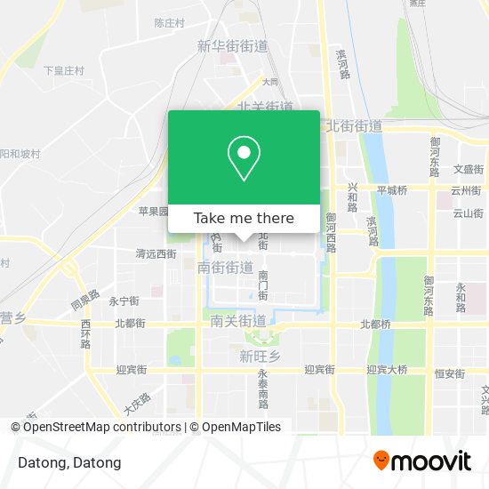 Datong map