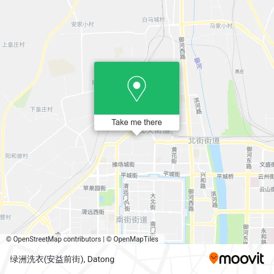 绿洲洗衣(安益前街) map