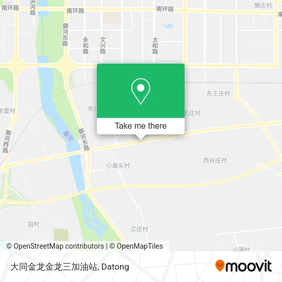 大同金龙金龙三加油站 map