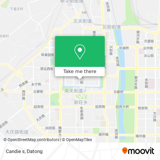 Candie s map
