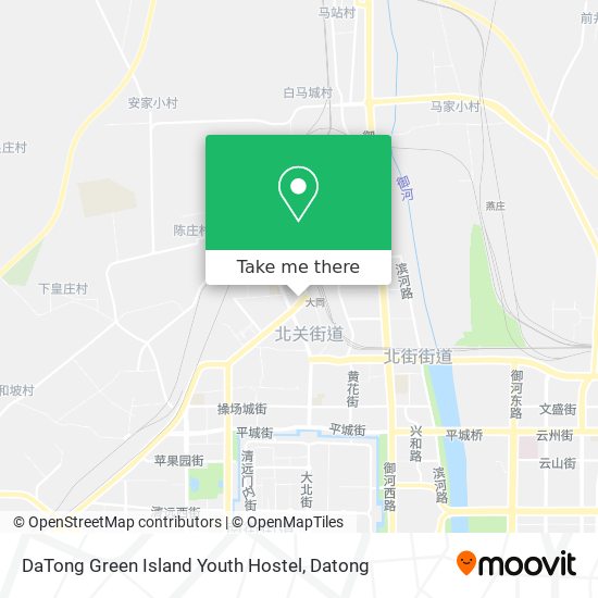 DaTong Green Island Youth Hostel map