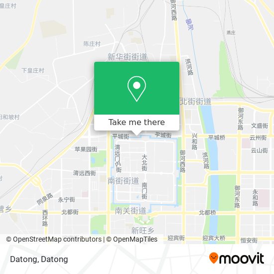 Datong map