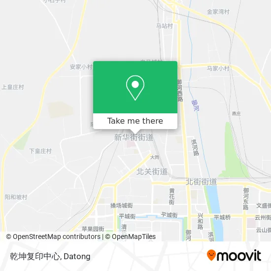 乾坤复印中心 map