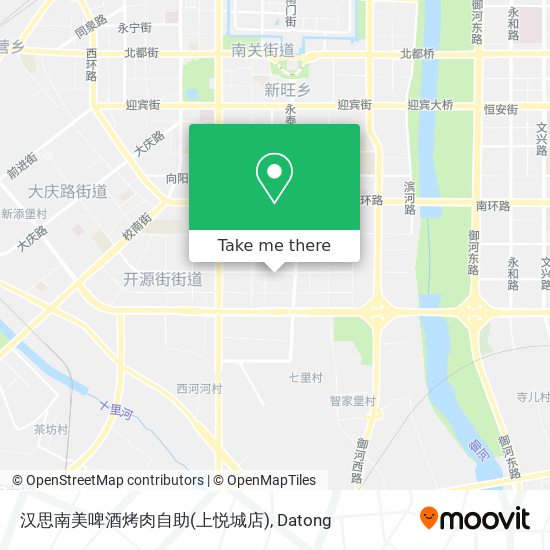 汉思南美啤酒烤肉自助(上悦城店) map