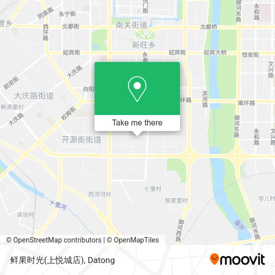 鲜果时光(上悦城店) map